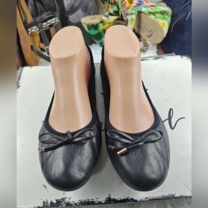 Michael Kors City Scrunch Ballet Flats Patent Leather Women’s Size 38.5 US 8